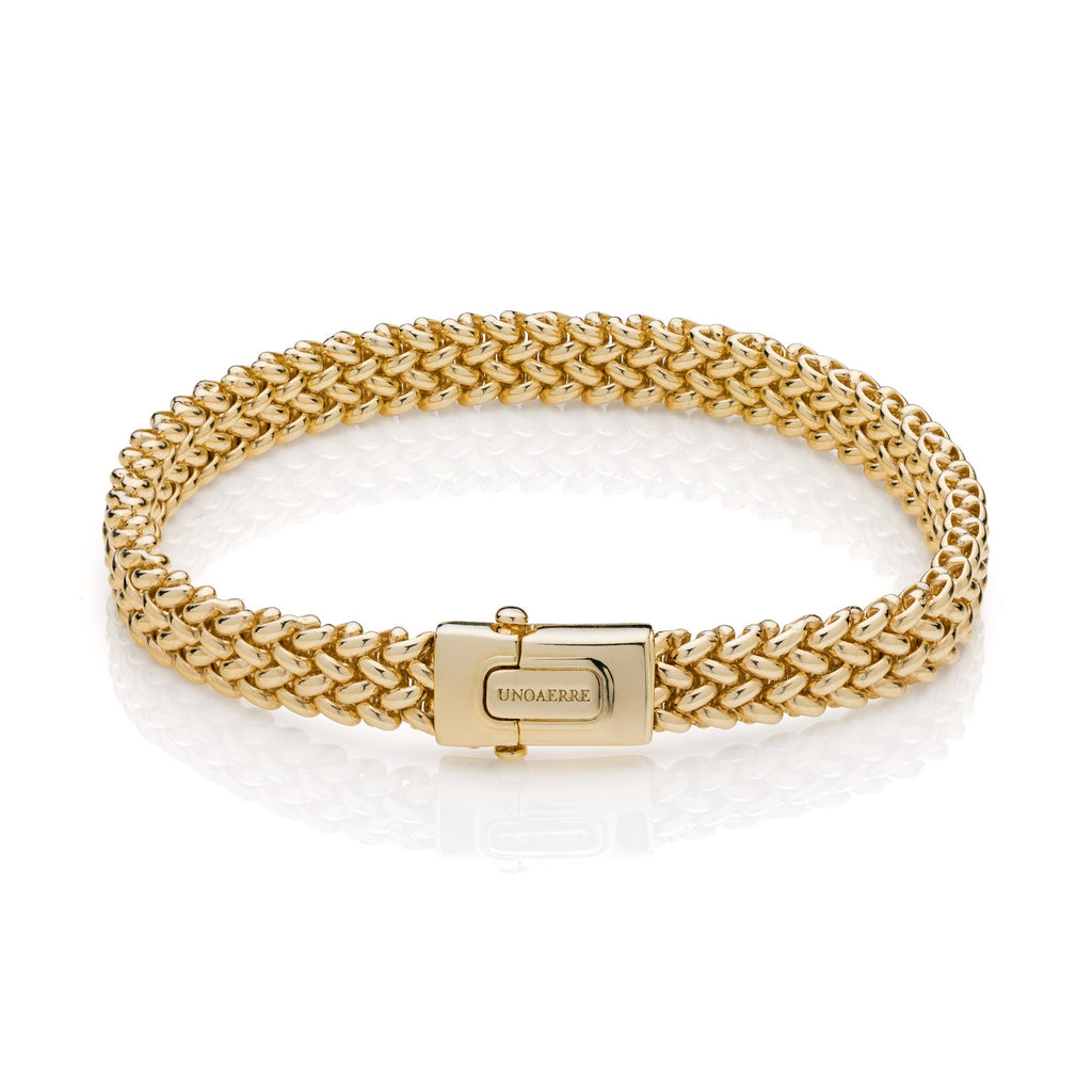 Bracciale Unoaerre Chicco Dorato a Fascia - packshot ufficiale