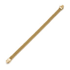 Bracciale Unoaerre Chicco Dorato a Fascia - vista 2