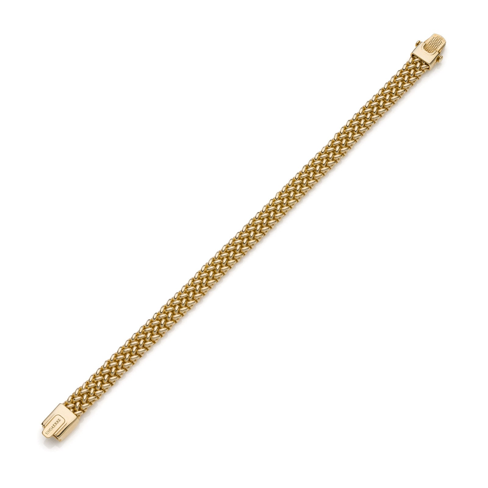 Bracciale Unoaerre Chicco Dorato a Fascia - vista 2