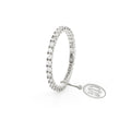 Anello Unoaerre Veretta Mini Argento 925 e Zirconi