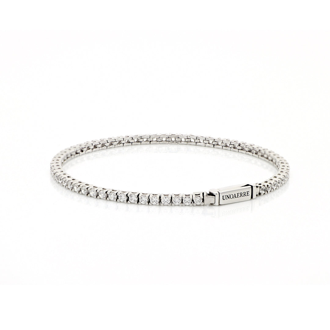 Bracciale Unoaerre Tennis Argento 925 e Zirconi - vista 2