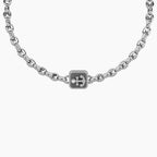 Bracciale Uomo Kidult Acciaio con Piastra Ancora