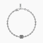 Bracciale Uomo Kidult Acciaio con Piastra Ancora