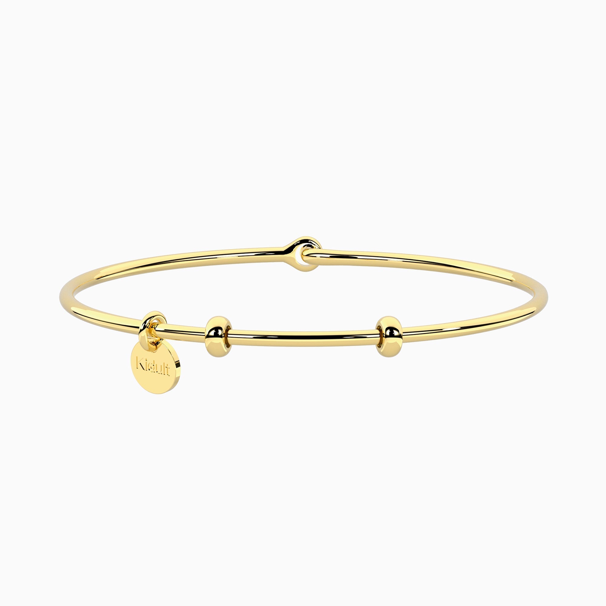 Bracciale Bangle Kidult By You Acciaio Dorato Componibile