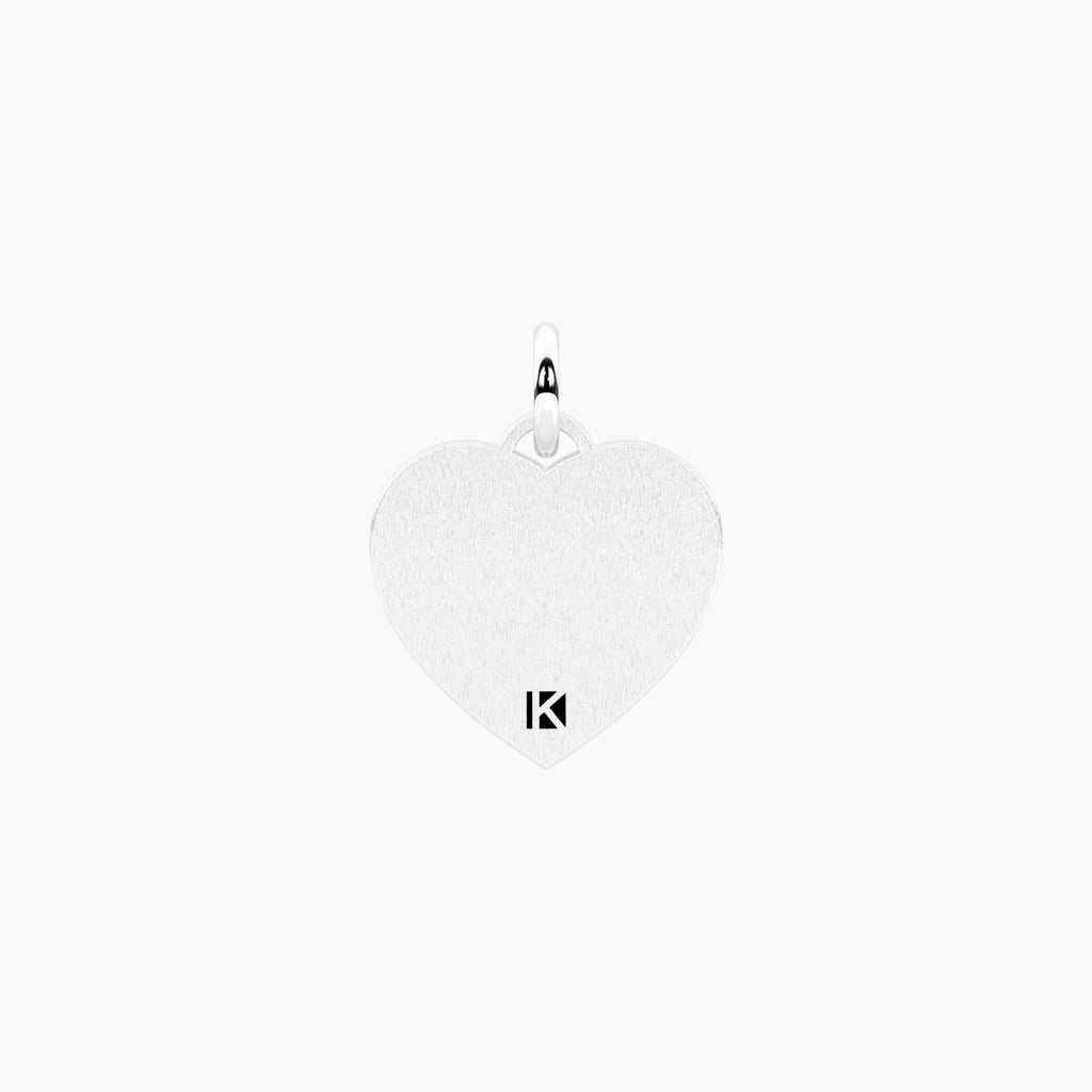 Charm Kidult By You Cuore con Frase e Cristallo