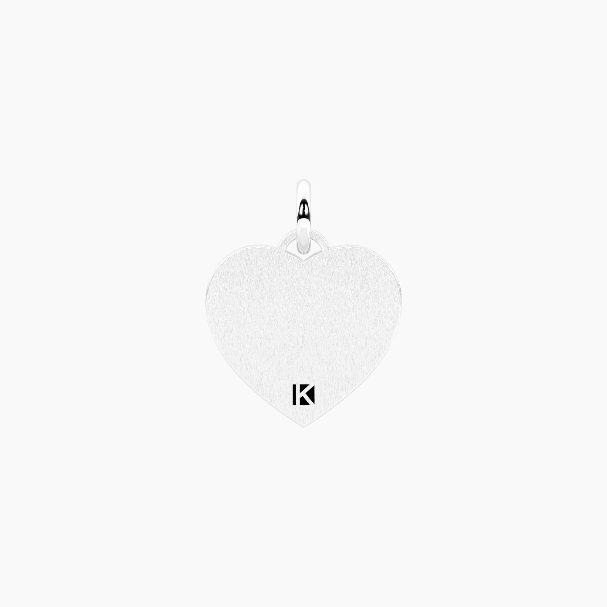Charm Kidult By You Cuore con Frase e Cristallo