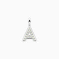 Charm Kidult By You Lettera A in Acciaio con Cristalli