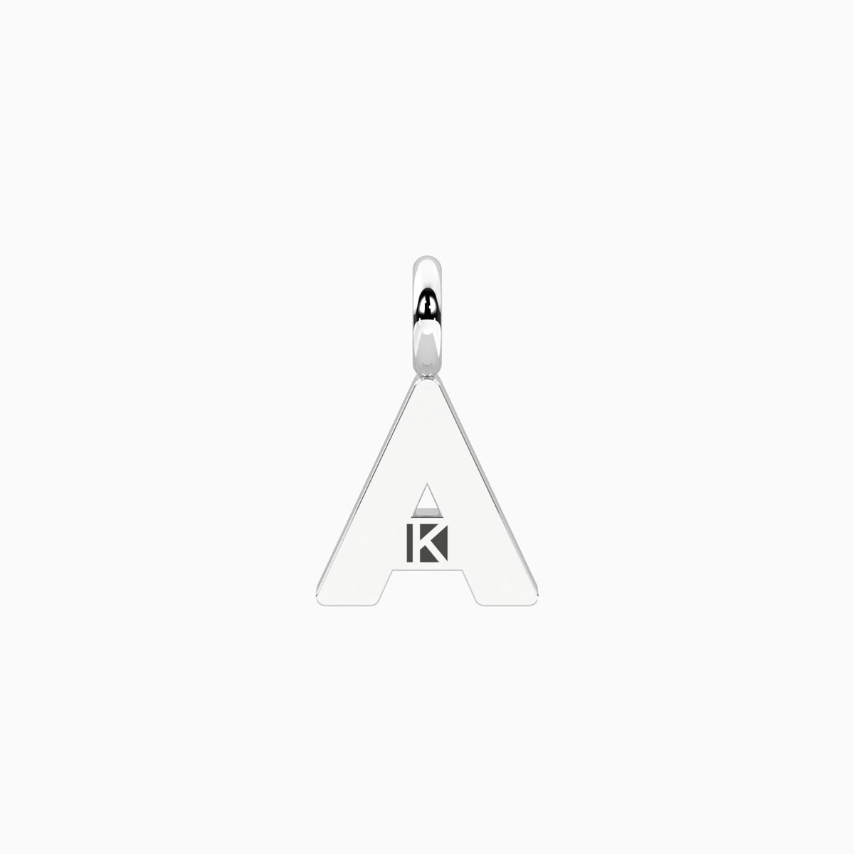 Charm Kidult By You Lettera A in Acciaio con Cristalli - vista 2