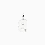 Charm Kidult By You Lettera B in Acciaio con Cristalli - vista 2