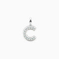 Charm Kidult By You Lettera C in Acciaio con Cristalli