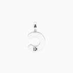 Charm Kidult By You Lettera C in Acciaio con Cristalli - vista 2