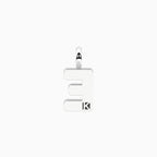 Charm Kidult By You Lettera E in Acciaio con Cristalli