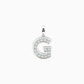 Charm Kidult By You Lettera G in Acciaio con Cristalli