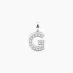 Charm Kidult By You Lettera G in Acciaio con Cristalli