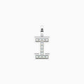 Charm Kidult By You Lettera I in Acciaio con Cristalli