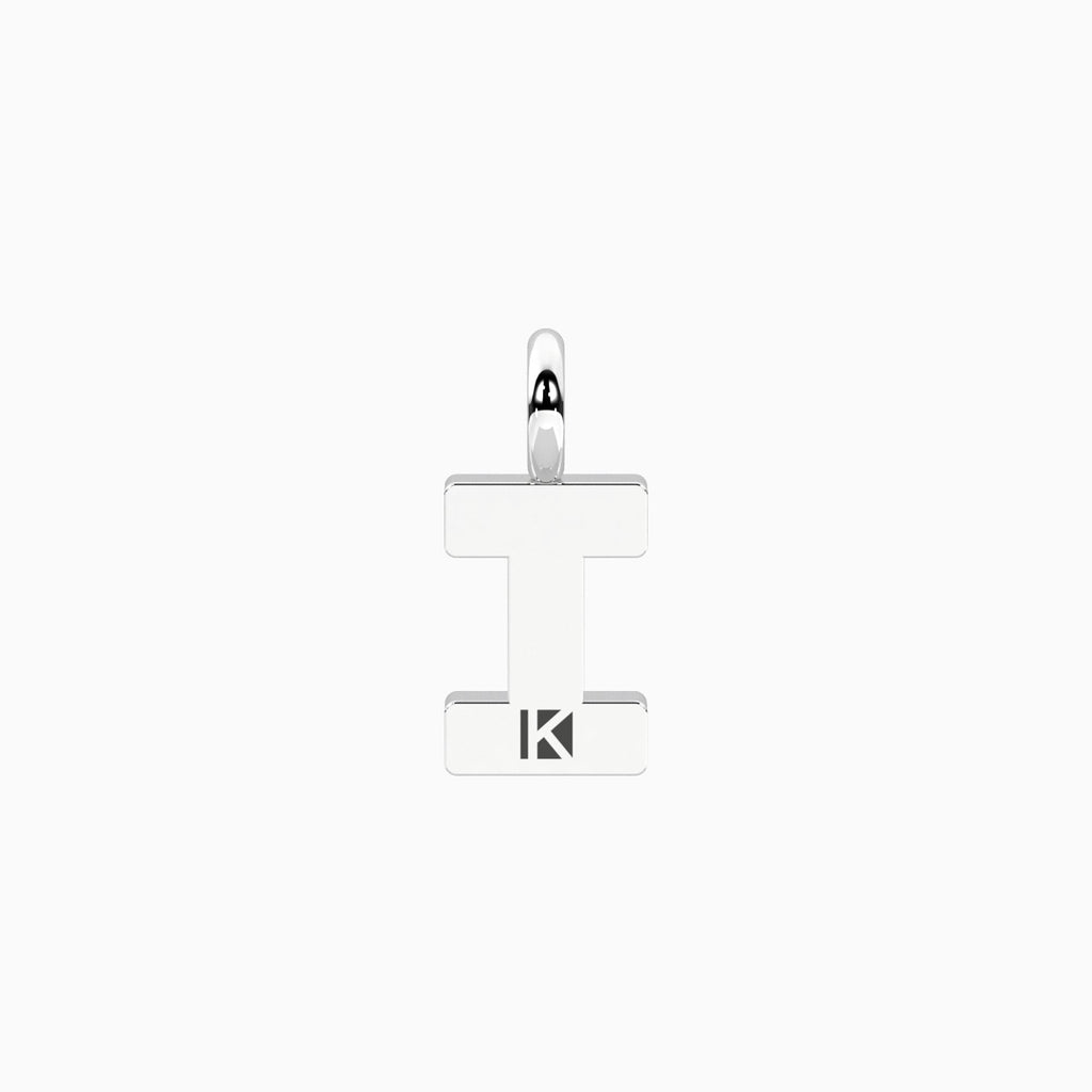 Charm Kidult By You Lettera I in Acciaio con Cristalli - vista 2