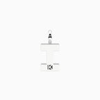 Charm Kidult By You Lettera I in Acciaio con Cristalli - vista 2
