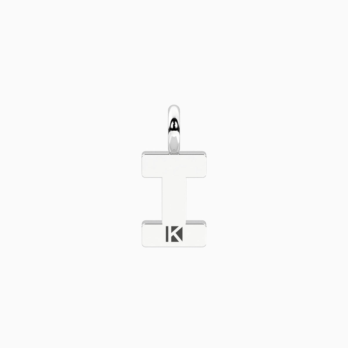 Charm Kidult By You Lettera I in Acciaio con Cristalli - vista 2