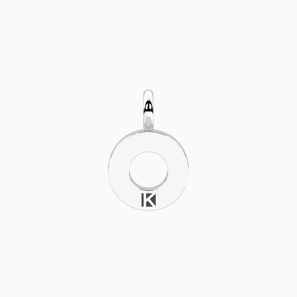 Charm Kidult By You Lettera O in Acciaio con Cristalli - vista 2