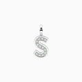 Charm Kidult By You Lettera S in Acciaio con Cristalli
