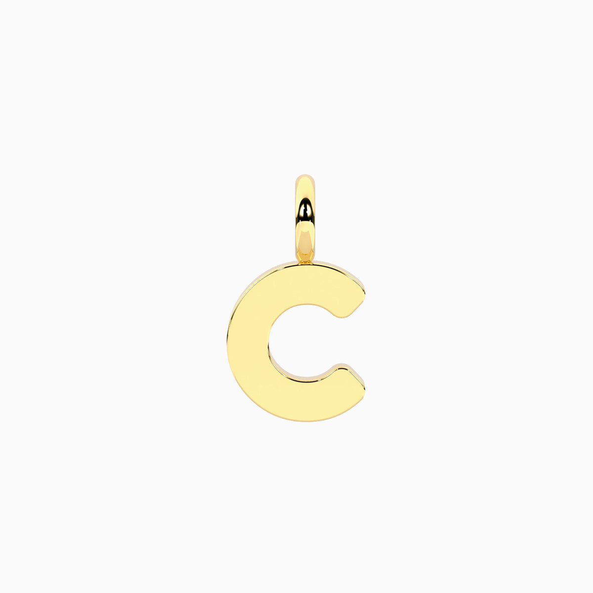 Charm Kidult By You Lettera C in Acciaio Dorato