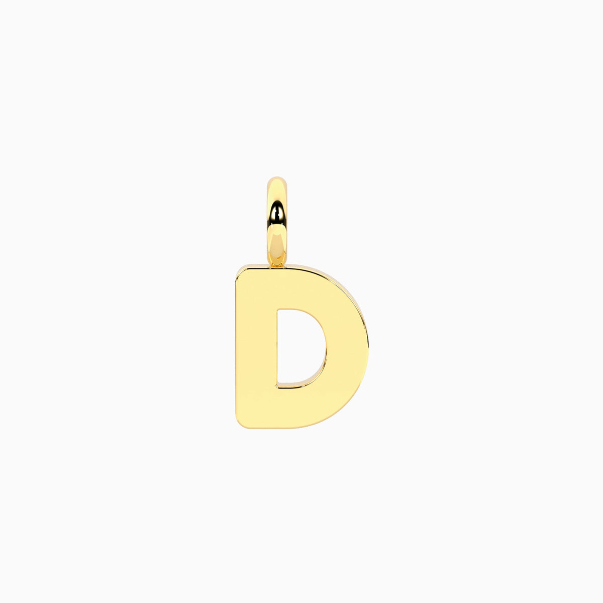 Charm Kidult By You Lettera D in Acciaio Dorato