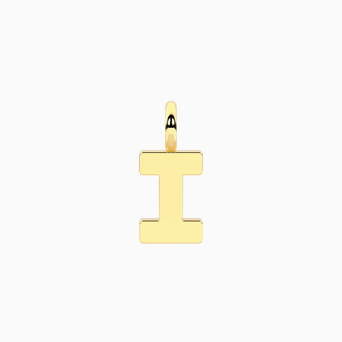 Charm Kidult By You Lettera I in Acciaio Dorato
