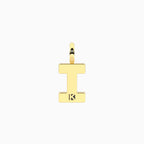 Charm Kidult By You Lettera I in Acciaio Dorato - vista 2
