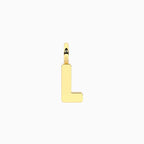 Charm Kidult By You Lettera L in Acciaio Dorato