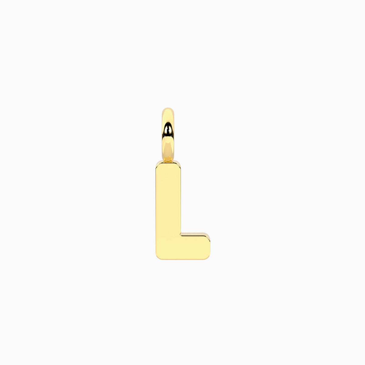 Charm Kidult By You Lettera L in Acciaio Dorato