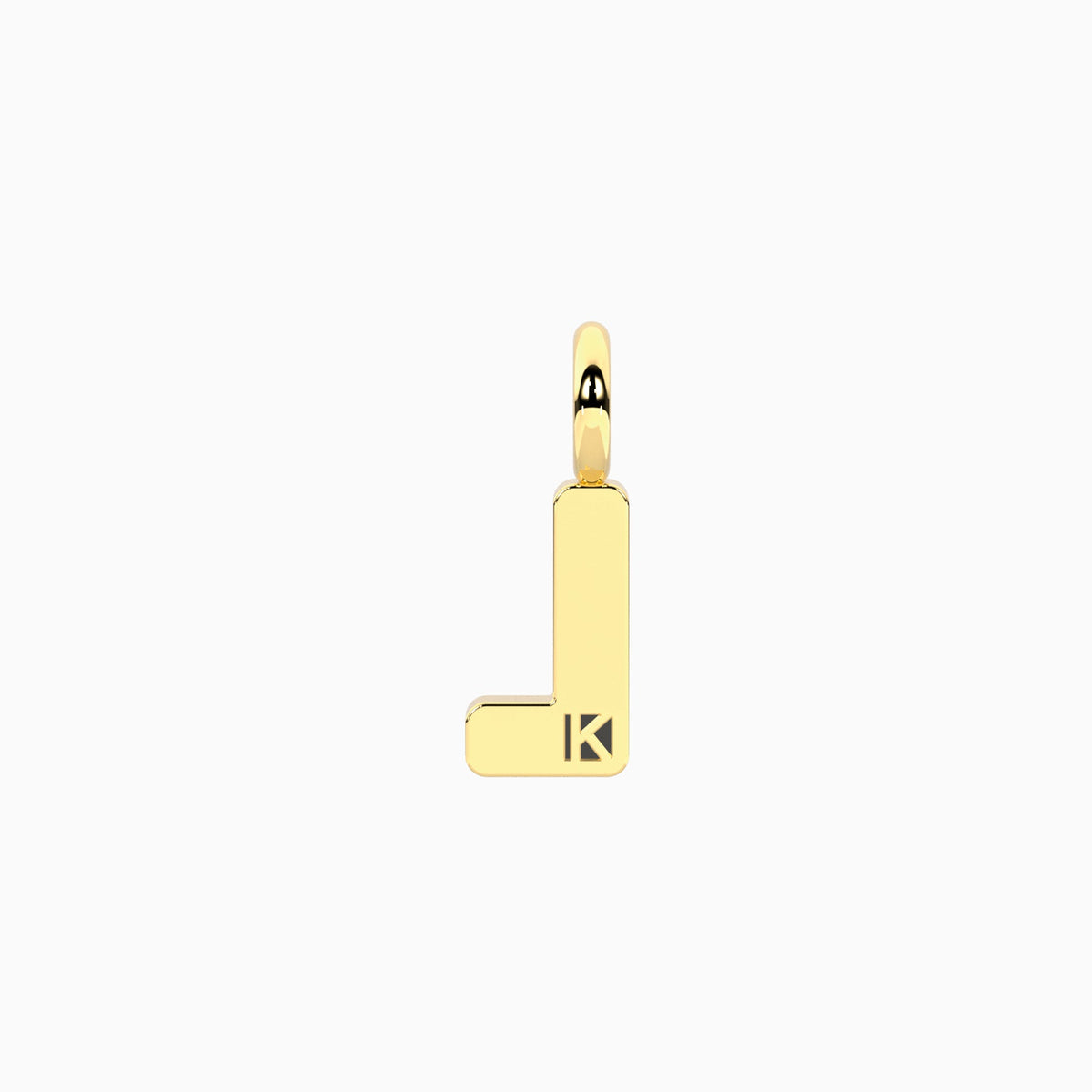 Charm Kidult By You Lettera L in Acciaio Dorato - vista 2