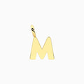 Charm Kidult By You Lettera M in Acciaio Dorato