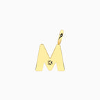 Charm Kidult By You Lettera M in Acciaio Dorato - vista 2