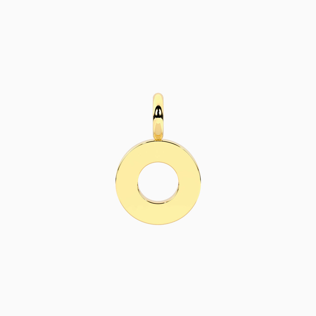 Charm Kidult By You Lettera O in Acciaio Dorato