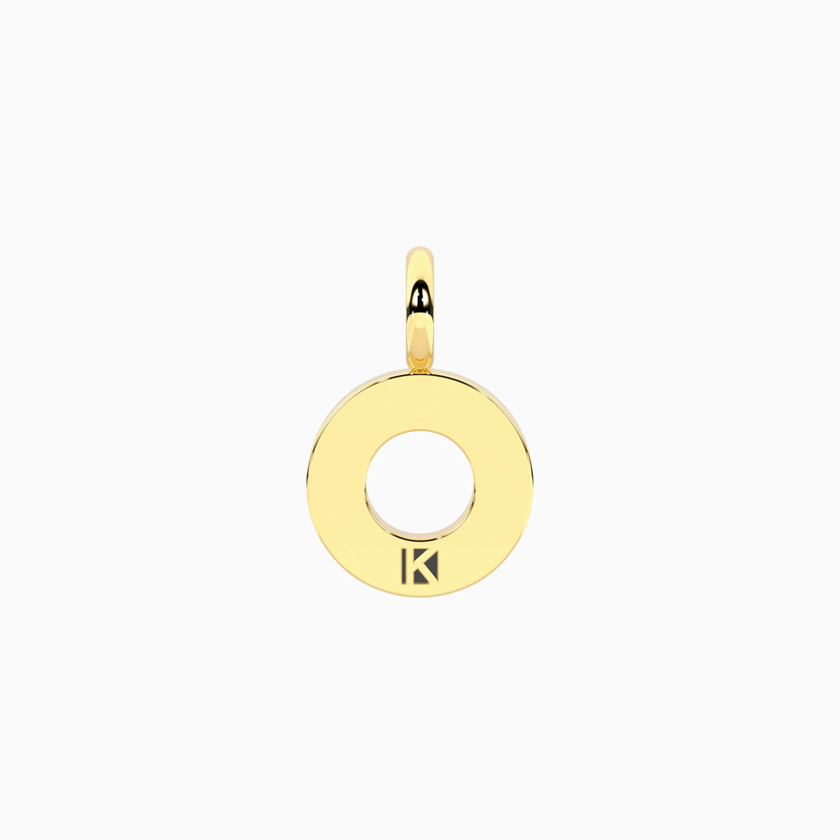 Charm Kidult By You Lettera O in Acciaio Dorato - vista 2