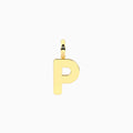 Charm Kidult By You Lettera P in Acciaio Dorato