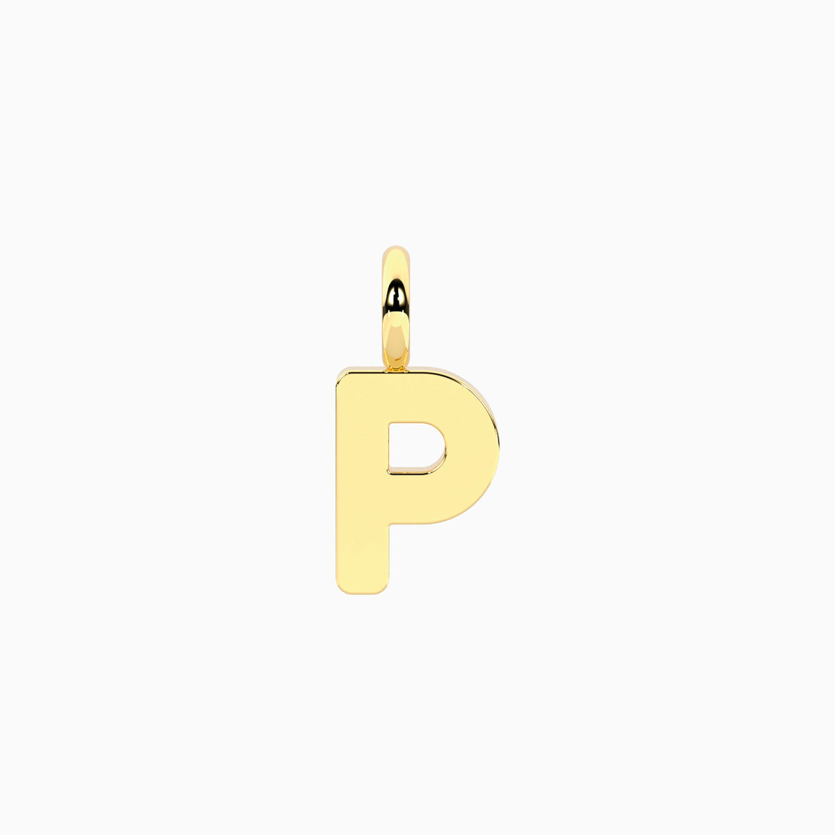 Charm Kidult By You Lettera P in Acciaio Dorato