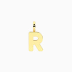Charm Kidult By You Lettera R in Acciaio Dorato