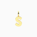 Charm Kidult By You Lettera S in Acciaio Dorato