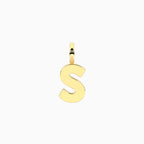 Charm Kidult By You Lettera S in Acciaio Dorato