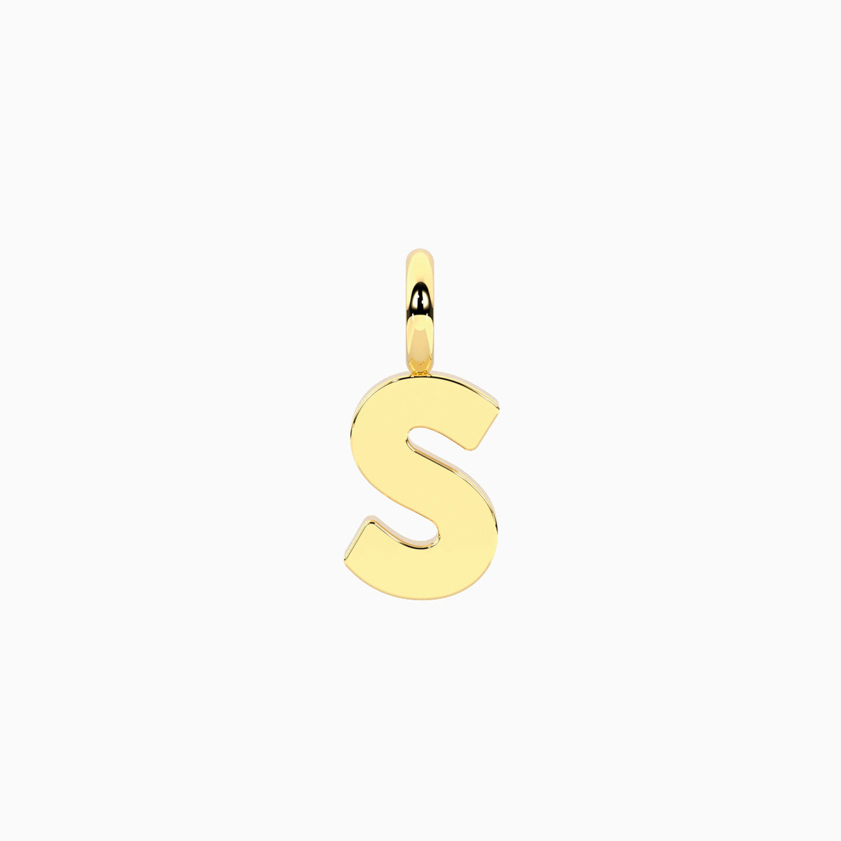 Charm Kidult By You Lettera S in Acciaio Dorato
