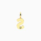 Charm Kidult By You Lettera S in Acciaio Dorato - vista 2
