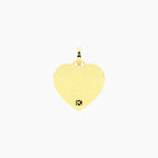 Charm Kidult By You Cuore One in a Million in Acciaio PVD Giallo - vista 2