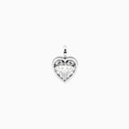 Charm Kidult By You Energy Stone Cuore in Acciaio con Cristallo