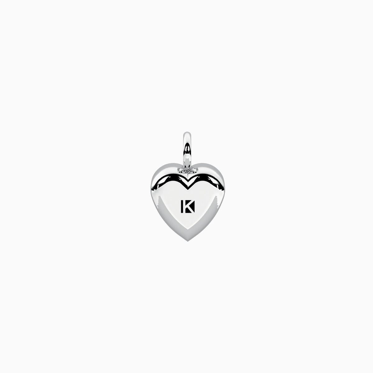 Charm Kidult By You Energy Stone Cuore in Acciaio con Cristallo - vista 2