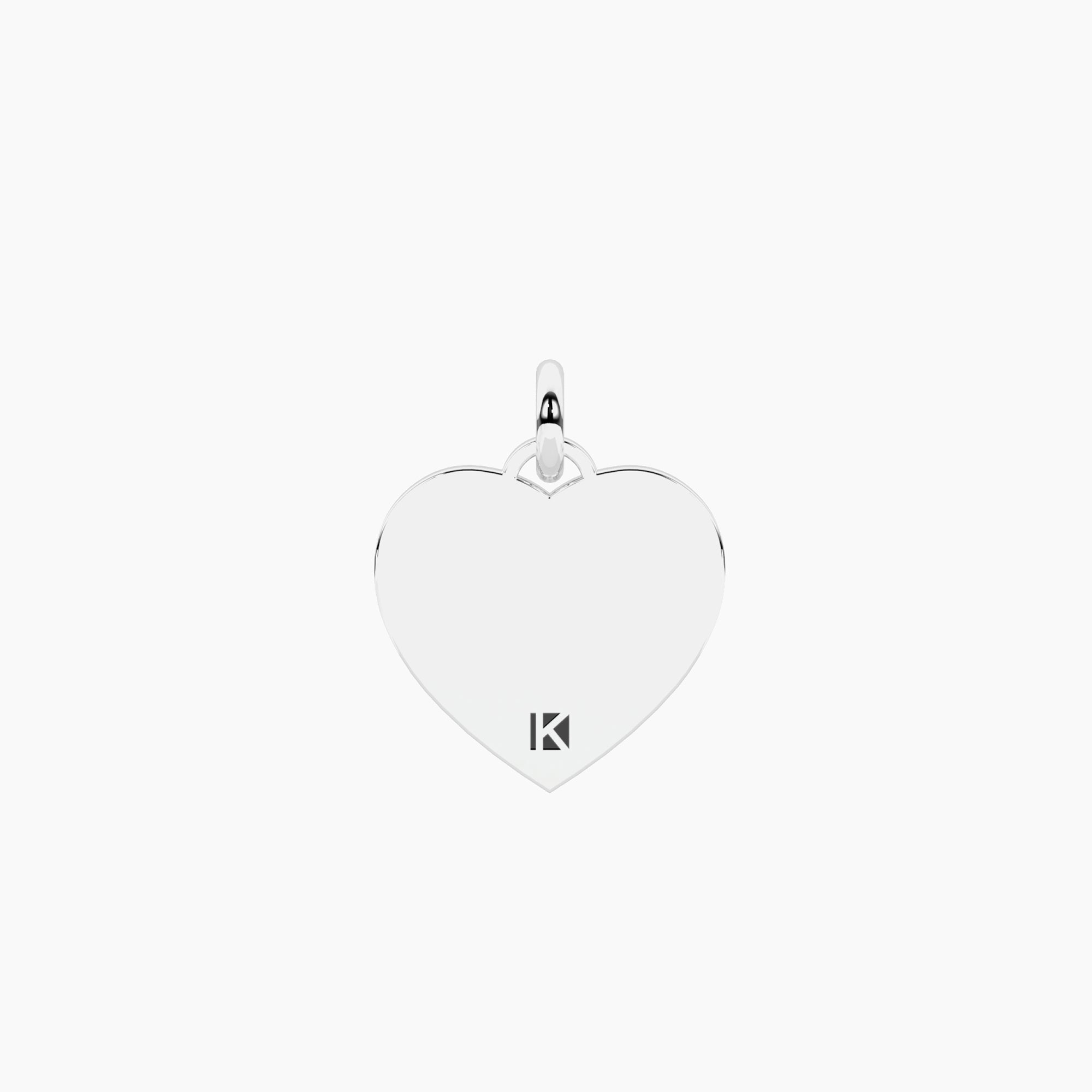 Charm Kidult By You Cuore in Acciaio