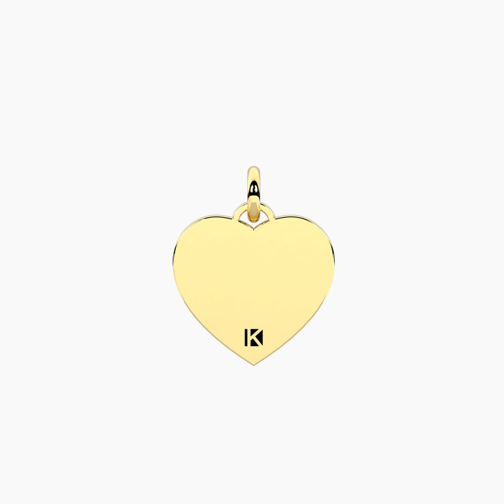 Charm Kidult By You Cuore in Acciaio Dorato