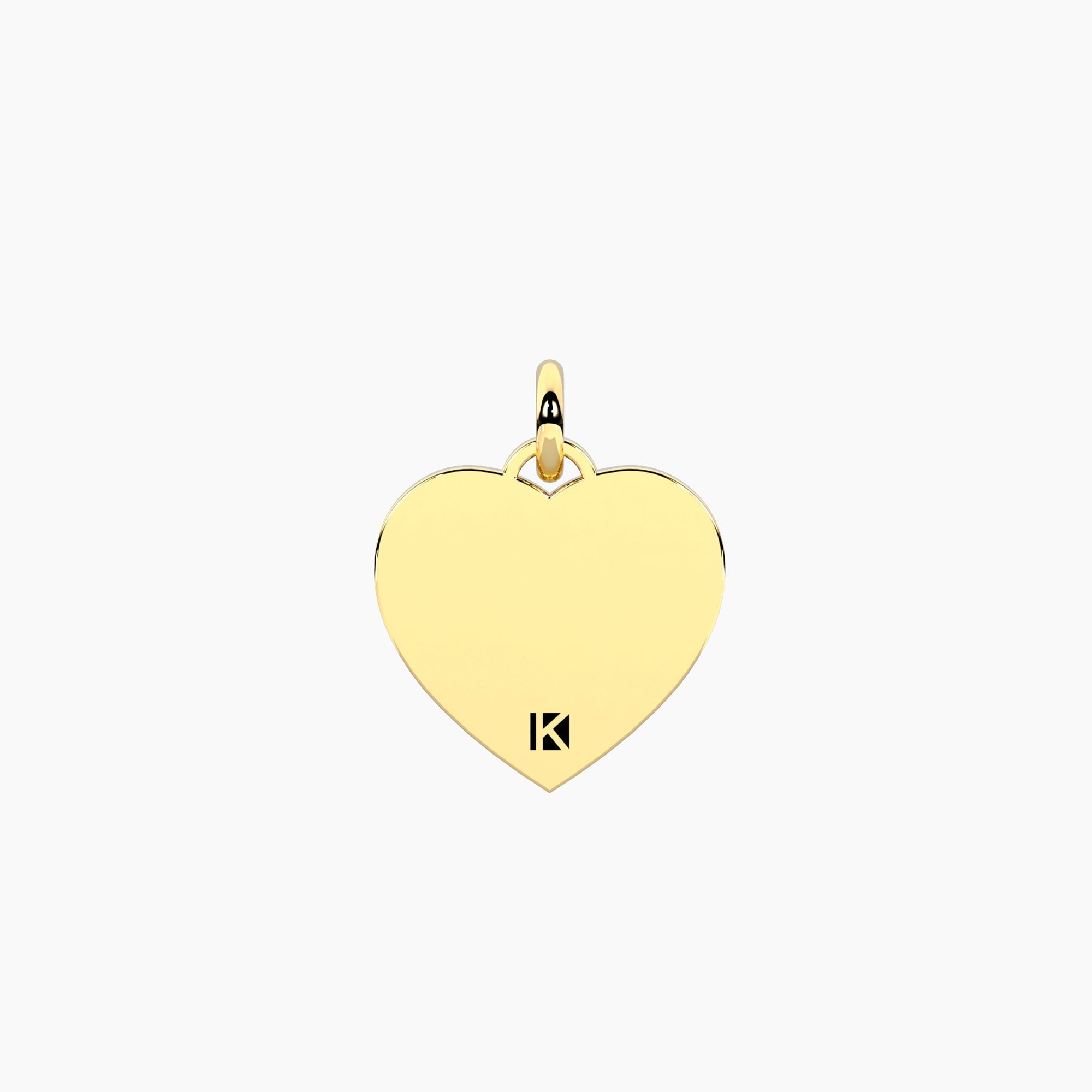 Charm Kidult By You Cuore in Acciaio Dorato