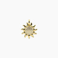 Charm Kidult By You Sole in Acciaio Dorato con Cristalli