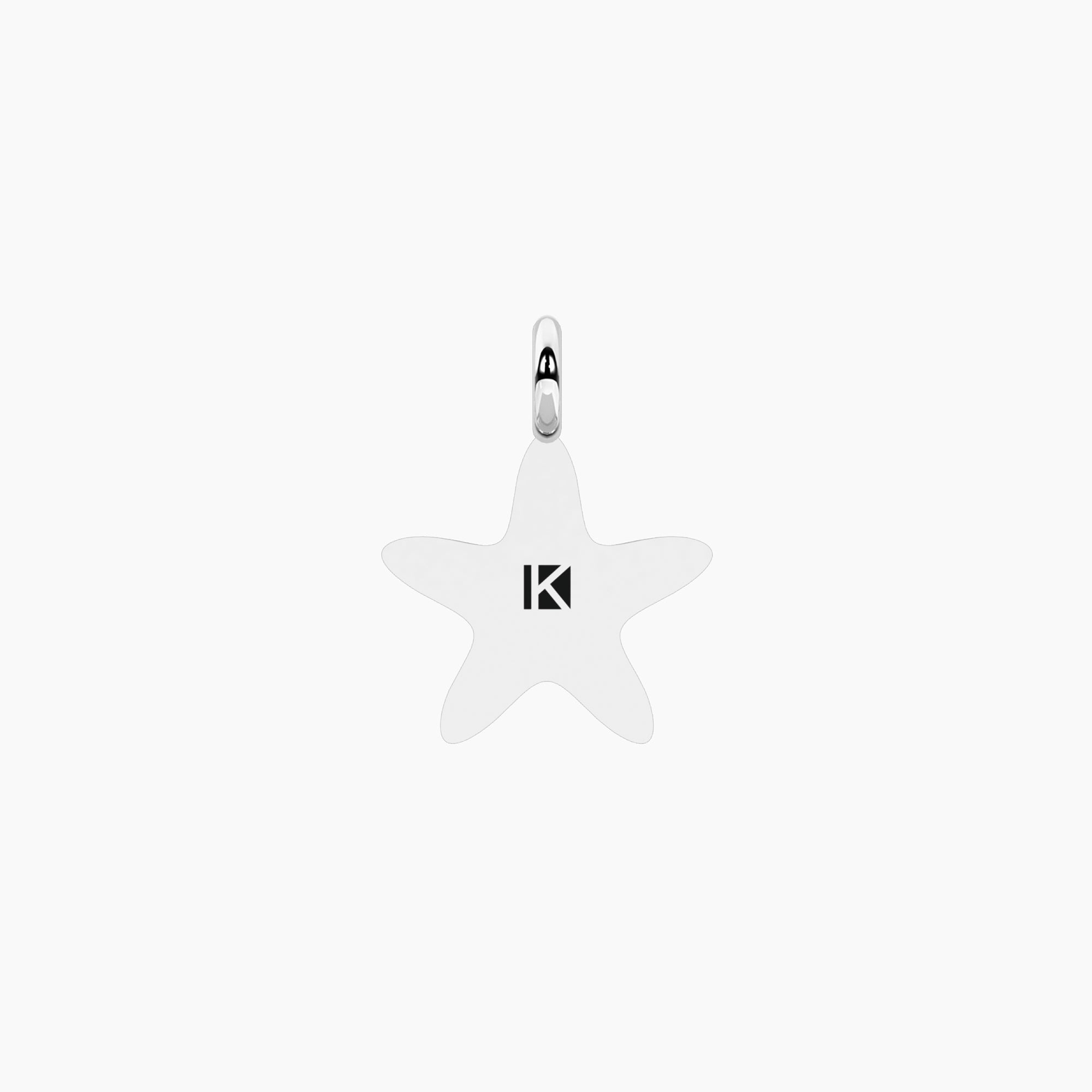 Charm Kidult By You Stella Marina in Acciaio con Cristalli